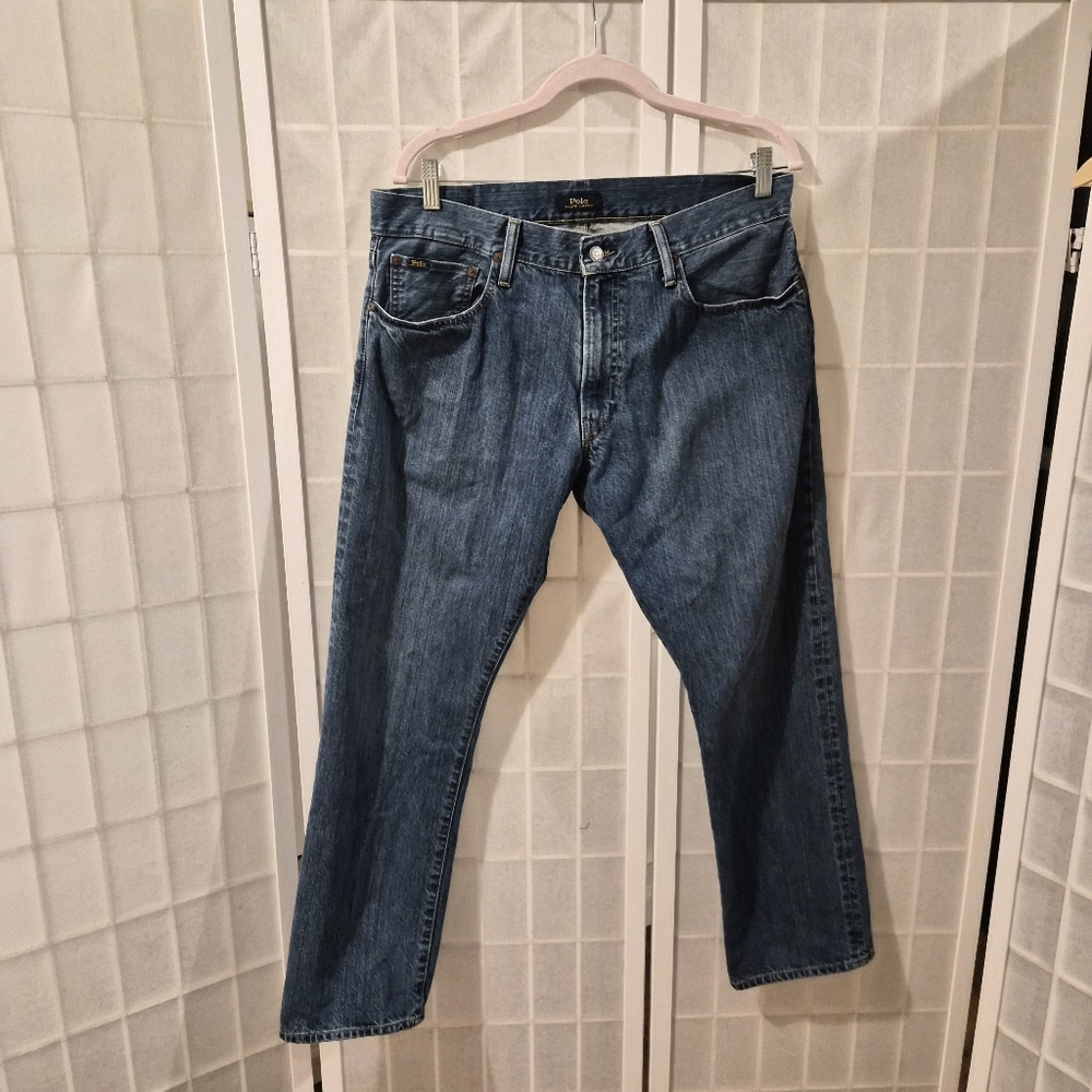Polo Ralph Lauren Hampton Relaxed Straight Jeans Sz 34/30